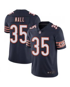 Men's Chicago Bears #35 Ryan Nall Navy Vapor untouchable Limited Stitched Jersey