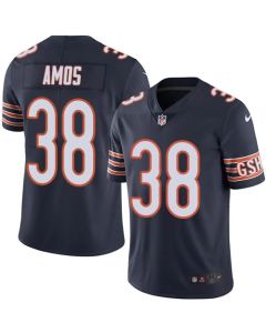 Men's Chicago Bears #38 Adrian Amos Navy Blue Vapor Untouchable Limited Stitched NFL Jersey
