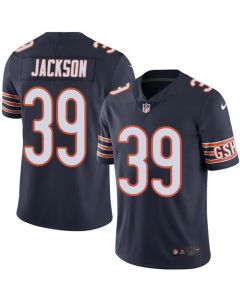 Men's Chicago Bears #39 Eddie Jackson Navy Blue Vapor Untouchable Limited Stitched NFL Jersey