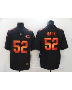 Men's Chicago Bears #52 Khalil Mack 2020 Black Fashion Limited Stitched Jersey
