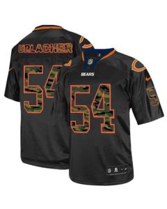 Men's Chicago Bears #54 Brian Urlacher Black Stitched Jersey