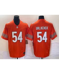 Men's Chicago Bears #54 Brian Urlacher Orange 2023 F.U.S.E. Vapor Untouchable Limited Stitched Football Jersey
