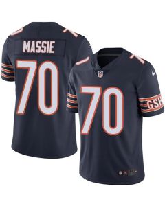 Men's Chicago Bears #70 Bobby Massie Navy Blue Vapor Untouchable Limited Stitched NFL Jersey