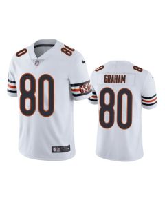 Men's Chicago Bears #80 Jimmy Graham White Vapor untouchable Limited Stitched Jersey