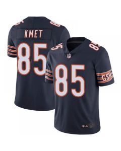 Men's Chicago Bears #85 Cole Kmet Navy Vapor untouchable Limited Stitched Jersey