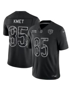 Men's Chicago Bears #85 Cole Kmet Nike Black 2026 Salute to Service Vapor F.U.S.E. Limited Jersey