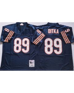 Men's Chicago Bears #89 DITKA Navy Limited Stitched Jersey (Navy)