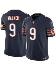 Men's Chicago Bears #9 Jahdae Walker Navy 2026 F.U.S.E. Vapor Untouchable Limited Stitched Football Jersey (Navy)