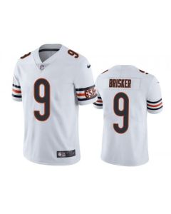 Men's Chicago Bears #9 Jaquan Brisker White Vapor Untouchable Limited Stitched Football Jersey