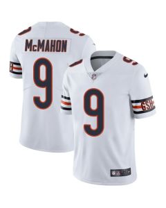 Men's Chicago Bears #9 Jim McMahon White Vapor untouchable Limited Stitched Jersey