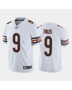 Men's Chicago Bears #9 Nick Foles White Vapor Untouchable Limited Stitched Jersey