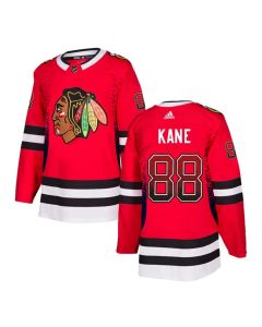 Men's Chicago Blackhawks #88 Patrick Kane Red Drift Fashion Stitched NHL Jersey