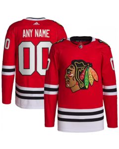 Men's Chicago Blackhawks Active Player Custom Red Stitched Hockey Jersey