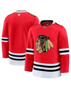 Men's Chicago Blackhawks Blank Red 2024-25 Home Stitched Hockey Jersey