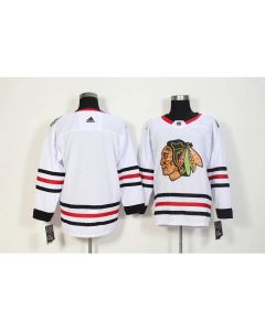 Men's Chicago Blackhawks White Stitched NHL Jersey