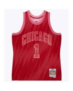 Men's Chicago Bulls #1 Derrick Rose 2008-09 Monochrome Swingman Stitched Jersey