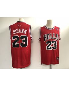 Men's Chicago Bulls #23 Michael Jordan Red Stitched Jersey