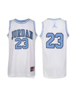 Men's Chicago Bulls #23 Michael Jordan White Stitched Basketball Jersey