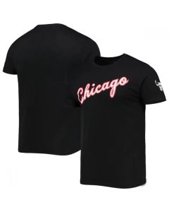 Men's Chicago Bulls Black Basketball T-Shirt (Black)