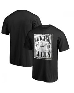 Men's Chicago Bulls Black Basketball T-Shirt (Style 7)