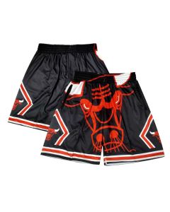 Men's Chicago Bulls Black Shorts (Style 2)
