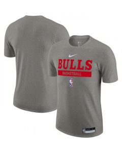 Men's Chicago Bulls Grey 2022/23 Legend On-Court Practice Performance T-Shirt