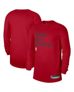 Men's Chicago Bulls Red 2023/24 Legend On-Court Practice Long Sleeve T-Shirt