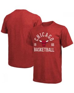 Men's Chicago Bulls Red Basketball T-Shirt (Style 4)