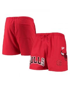 Men's Chicago Bulls Red Shorts 001