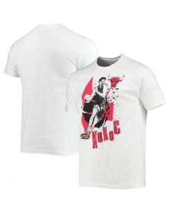 Men's Chicago Bulls White Basketball T-Shirt (White)