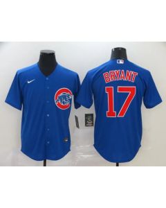 Men's Chicago Cubs #17 Kris Bryant Royal Cool Base Stitched MLB Jersey
