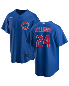 Men's Chicago Cubs #24 Cody Bellinger Royal Stitched Jersey
