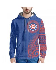Men's Chicago Cubs Blue Hoodie