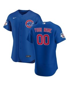 Men's Chicago Cubs Customized Stitched MLB Jersey (Style 2)