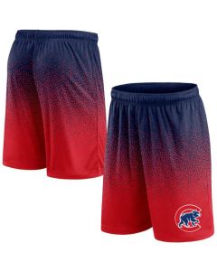 Men's Chicago Cubs Navy/Red Ombre Shorts