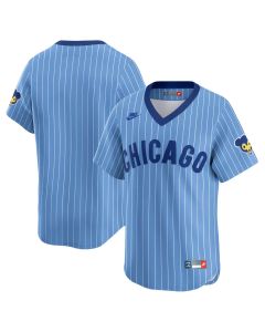 Men's Chicago Cubs Nike Light Blue Cooperstown Collection Limited Jersey (Blue)
