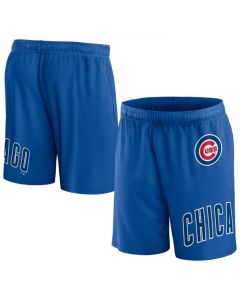 Men's Chicago Cubs Royal Clincher Mesh Shorts