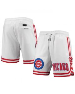Men's Chicago Cubs White Shorts