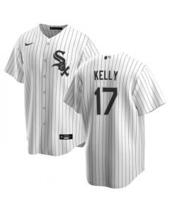 Men's Chicago White Sox #17 Joe Kelly White Cool Base Stitched Jersey