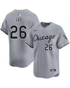 Men's Chicago White Sox #26 Korey Lee Gray Home Replica Jersey