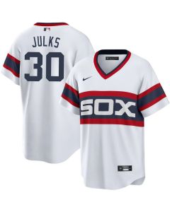 Men's Chicago White Sox #30 Corey Julks White Home Official Player Jersey (White)