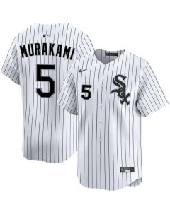 Men's Chicago White Sox #5 Munetaka Murakami White Home Limited Jersey (White)