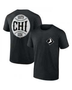 Men's Chicago White Sox Black Iconic Bring It T-Shirt