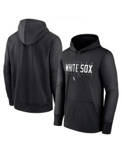 Men's Chicago White Sox Black Pregame Performance Pullover Hoodie