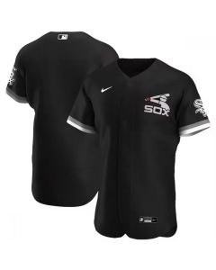 Men's Chicago White Sox Blank Black Flex Base Stitched Jersey