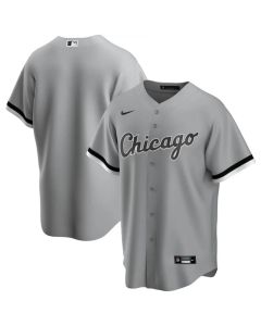 Men's Chicago White Sox Blank Grey Cool Base Stitched MLB Jersey