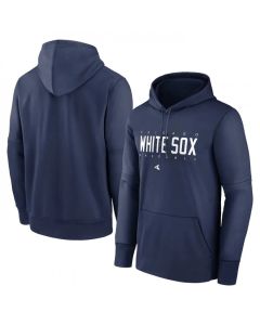 Men's Chicago White Sox Navy Pregame Performance Pullover Hoodie