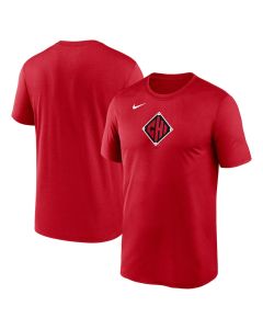 Men's Chicago White Sox Red 2025 City Connect Legend Team Phrase Script Performance T-Shirt (Red White)