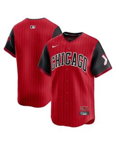 Men's Chicago White Sox Red/Black 2025 City Connect Limited Jersey (Red Black)