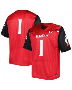 Men's Cincinnati Bearcats ACTIVE PLAYER Custom Red Stitched Football Jersey